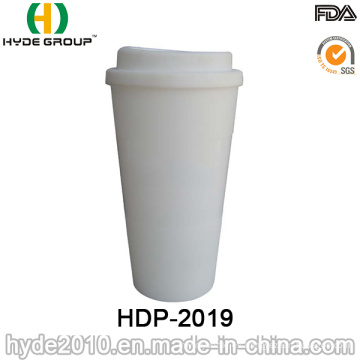 Taza de café caliente de la pared del doble de la venta (HDP-2019)